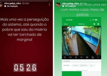 “Até quando o pobre vai ser tachado de marginal?”: esposa de Nanan publica stories enquanto casal é presa pela Polícia
