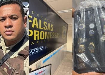 OPERAÇÃO FALSAS PROMESSAS: saiba quem são os noves policiais presos por rifas ilegais na Bahia