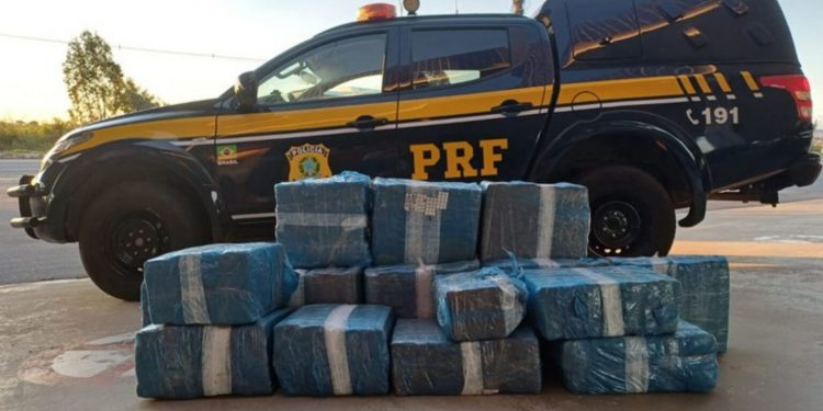 CARGA PESADA: homem é preso pela PRF com mais de 370 kg de maconha na BR-116