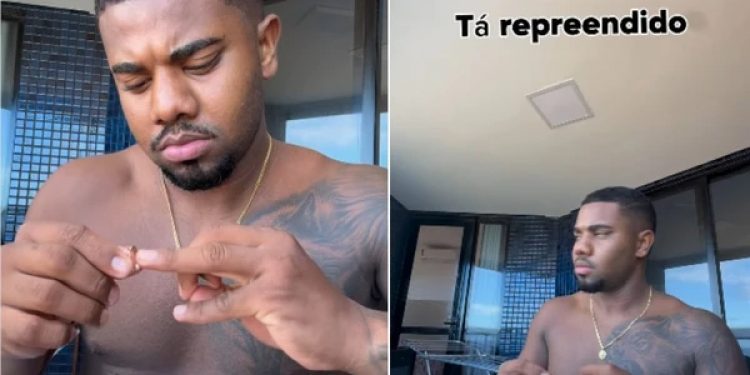 Davi Brito debocha de casamento após término com a ex-namorada: “Tá repreendido”