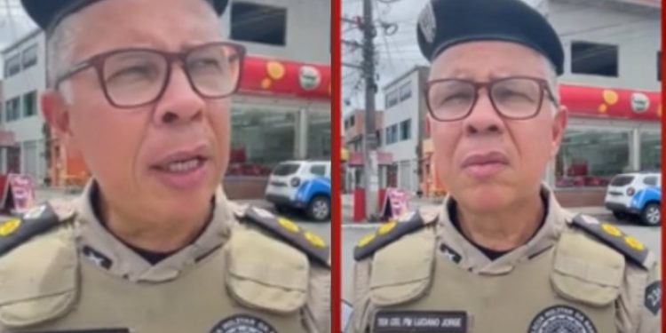“Estamos de luto”, declara tenente-coronel da PM-BA após morte de jovem na Engomadeira