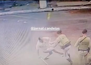 “Não me deixaram estacionar”: morador é agredido por policiais após ser forçado a passar por blitz em Candeias
