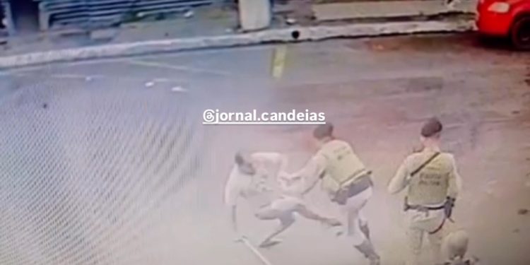 “Não me deixaram estacionar”: morador é agredido por policiais após ser forçado a passar por blitz em Candeias