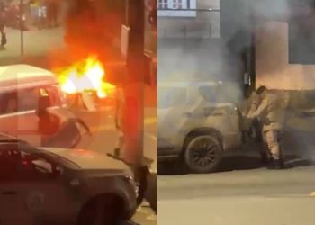 Protesto contra blitzes em Simões Filho termina com pessoas presas