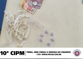 Homem é preso por tráfico de drogas no distrito de Candeias