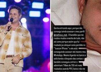 Matheus, dupla de Kauã, é assaltado e tem prejuízo de mais de R$ 700 mil
