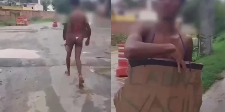 Traficantes obrigam homem a desfilar de ‘fio dental’ após roubar motoristas por aplicativo no Bairro da Paz