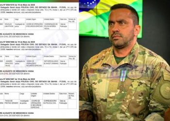 PUBLICADO NO DIÁRIO OFICIAL: Delegado Geral transfere Pithon e outros dois investigadores da CORE