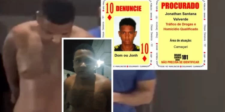 VULGO DOM: “cabeça cara” do KLV, facção ligada ao PCC de Camaçari, é preso pela Polícia Civil em Alagoas