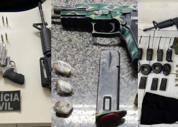 20 ARMAS POR DIA: SSP divulga levantamento sobre desarmamento de facções criminosas na Bahia; veja os números