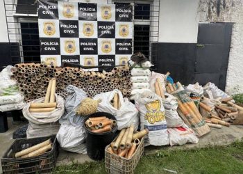 Operação desativa fábrica ilegal de espadas em Cruz das Almas