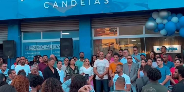 Candeias: Com 23 especialidades, Nova Policlínica vai funcionar também aos sábados, afirma prefeito Eriton Ramos