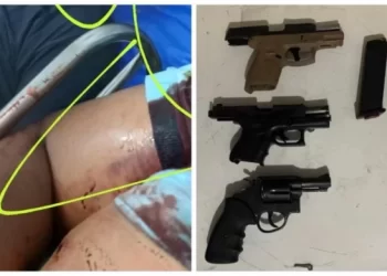 SE DERAM MAL: trio sai de Salvador para dar ataque em Camaçari e bate de frente com o Batalhão Patamo