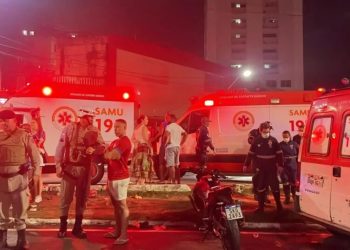 Carro atropela cinco pessoas nos arredores da Fonte Nova após Ba-Vi