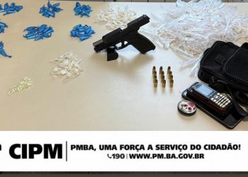 PETO apreende segunda arma de fogo em menos de 24h; homem é suspeito de vários homicídios em Candeias