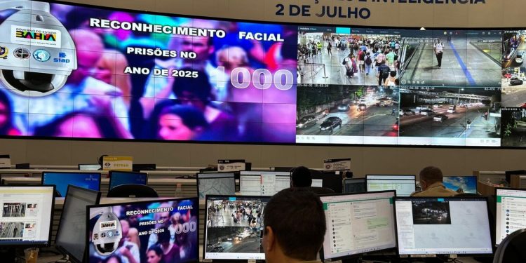 RECONHECIMENTO FACIAL: tecnologia da SSP alcança 1000 foragidos da justiça em 2025