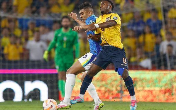 Brasil fica no empate sem gols com o Equador na estreia de Ancelotti