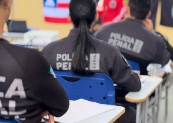 Policiais penais da Bahia passam por treinamento com Força Penal Nacional