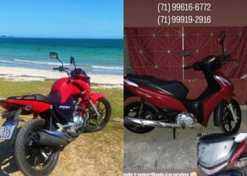 Duas motos são roubadas em Candeias nas últimas 24 horas