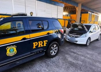LARANJADA: homem é preso com carro roubado e afirma que pagou “baratinho” pelo veículo
