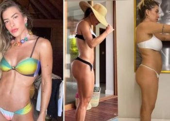 Lore Improta mostra evolução após gravidez: ‘Achei que não ia ser como antes’