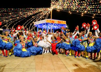 Quadrilha Brilho de Candeias é destaque em evento da Rede Bahia