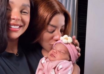 Ludmilla e Brunna Gonçalves encanta público ao mostrar o rostinho de Zuri pela 1ª vez