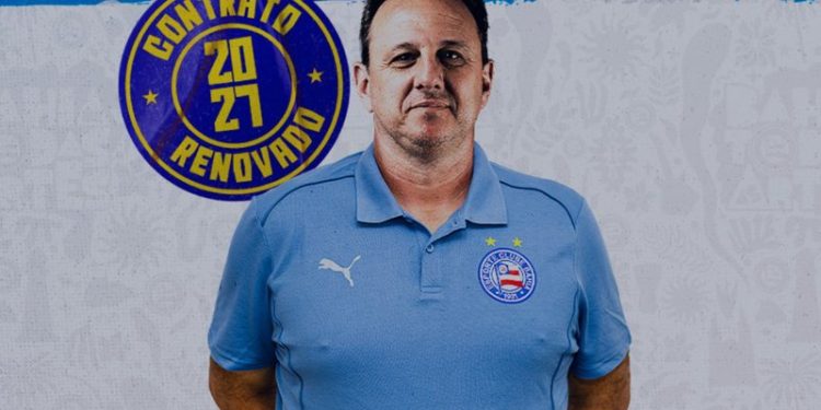 Bahia anuncia renovação de contrato do técnico Rogério Ceni; saiba detalhes
