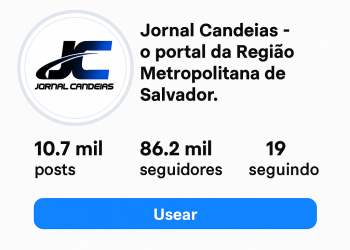 JORNAL CANDEIAS ULTRAPASSA 86 MIL SEGUIDORES NO INSTAGRAM E SE TORNA REFERÊNCIA NA REGIÃO METROPOLITANA