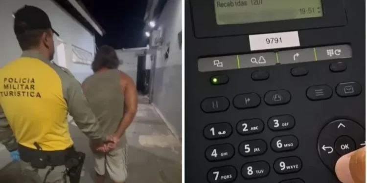 Desocupado é preso após passar 8 mil trotes para Samu, bombeiros e PM