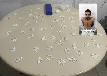 HOMEM É PRESO POR TRÁFICO DE DROGAS EM SÃO SEBASTIÃO DO PASSÉ