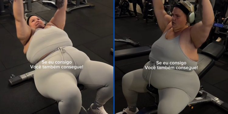 Após emagrecer mais de 50 kg, Thais Carla brinca nas redes sociais: ‘quero ver acompanhar meu treino’