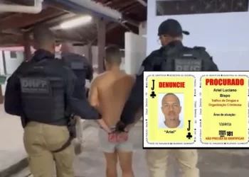 FIM DA LINHA PARA ARIEL: cabeça cara do BDM e integrante do Baralho do Crime é preso pela Polícia Civil em Lauro de Freitas