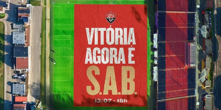 VITÓRIA É “S.A.B.”: campanha causa expectativa e gera reação entre torcedores; Veja os comentários