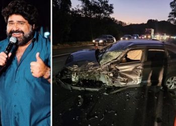 Fabiano, da dupla com Menotti capota carro em rodovia de Minas Gerais