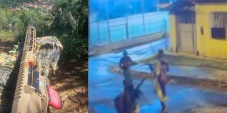 TERROR EM SÃO FRANCISCO DO CONDE: integrantes do CV assustam moradores ao disparar tiros no meio da rua