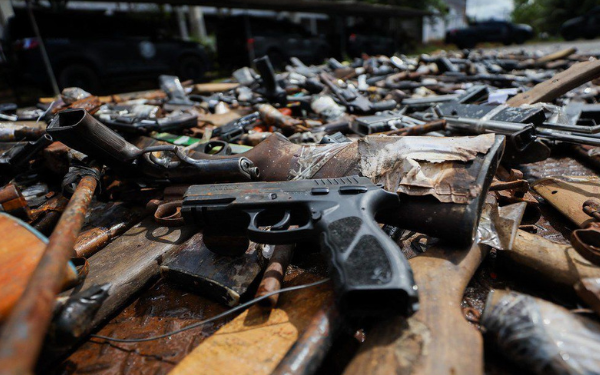 Número de armas apreendidas na Bahia cresce 18% no 1º semestre, diz SSP