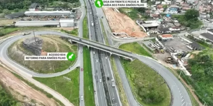 Acesso a Simões Filho pela BA-093 será alterado a partir desta segunda