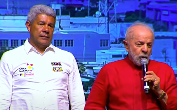 ‘Jerônimo só não ganhou no 1° turno porque dança mal’, brinca Lula