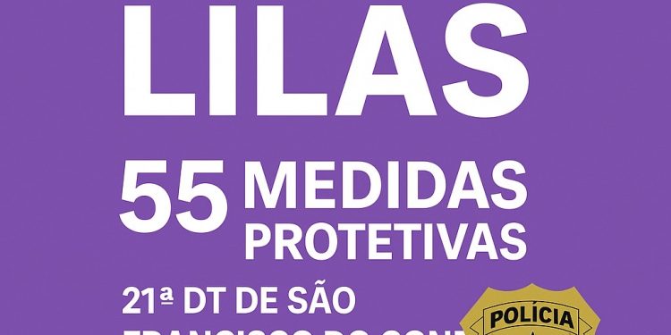 Agosto Lilás: 21ª DT garante 55 medidas protetivas e reforça combate à violência contra a mulher em São Francisco do Conde