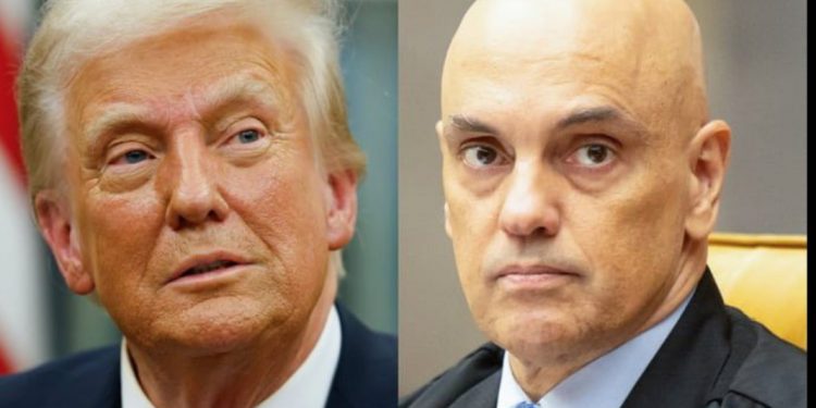 Retaliação: Trump quer sancionar esposa de Moraes após prisão de Bolsonaro
