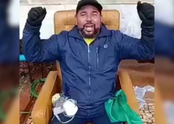 Homem que sentou em “cadeira de Moraes” no 8 de janeiro é condenado a 17 anos de prisão