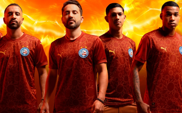 Novo manto! Bahia apresenta uniforme 3 para a temporada; veja