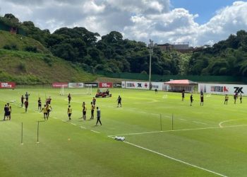 Após dois dias de folga, Vitória abre preparação para enfrentar o Flamengo