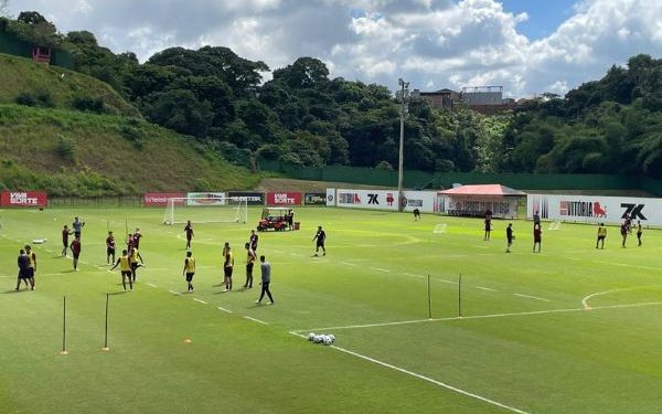 Após dois dias de folga, Vitória abre preparação para enfrentar o Flamengo