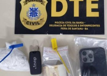Líder de esquema de tráfico por delivery é preso pela Polícia Civil em Feira de Santana