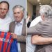 Ancelotti marca presença na Fonte Nova e é presenteado com camisa do Bahia