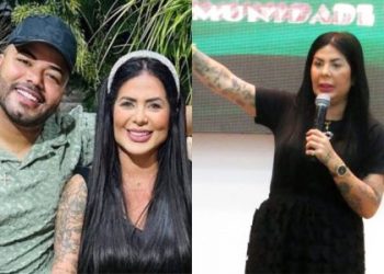 Pastora famosa nas redes sociais revela ter feito tatuagem em homenagem a Hytalo Santos