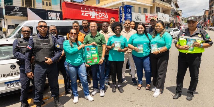 Candeias: Prefeitura reforça combate à poluição sonora com blitz educativa no centro da cidade