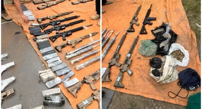 MAIOR APREENSÃO DA HISTÓRIA: arsenal do traficante “Geleia”, do BDM, é capturado pela Polícia Civil em Camaçari